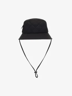 OUTDOOR QUILTING POCKET BUCKET HAT