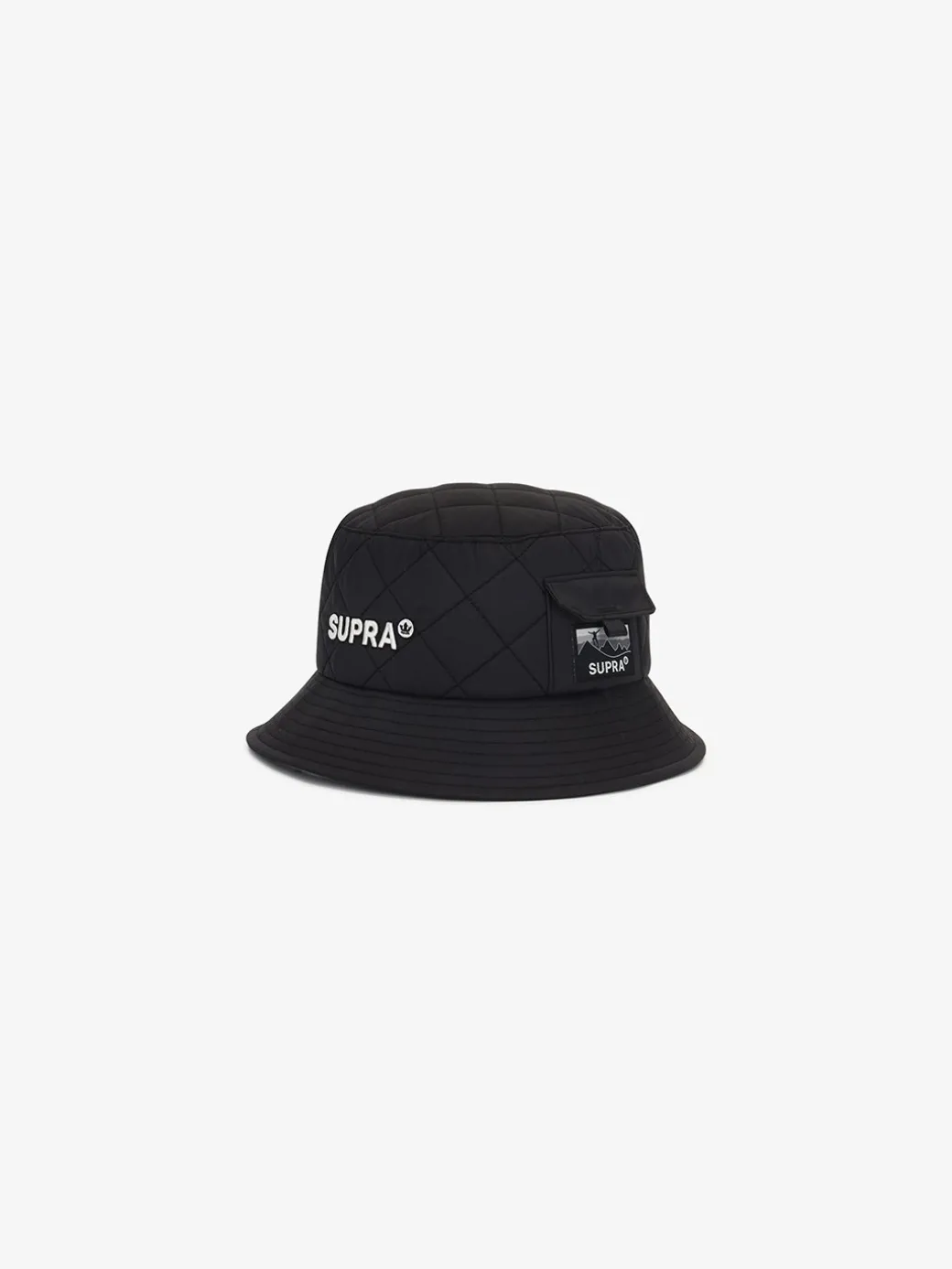 OUTDOOR QUILTING POCKET BUCKET HAT