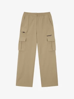 OUTDOOR WOMENS WOVEN CARGO WIDE PANTS