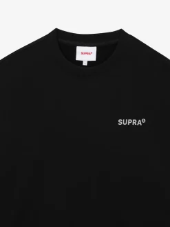 OUTDOOR WOVEN PATCH OVER FIT SWEATSHIRT