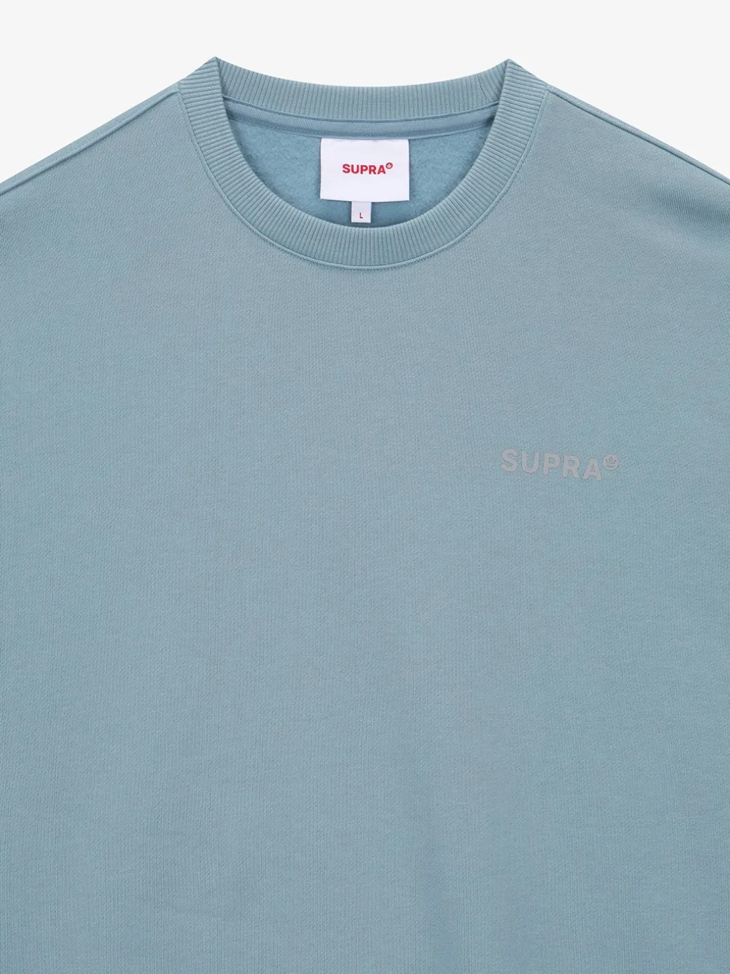 OUTDOOR WOVEN PATCH OVER FIT SWEATSHIRT