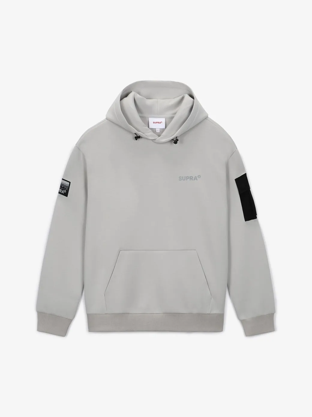 OUTDOOR WOVEN PATCH OVER FIT HOODIE