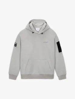 OUTDOOR WOVEN PATCH OVER FIT HOODIE