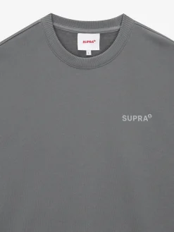 OUTDOOR WOVEN PATCH OVER FIT SWEATSHIRT