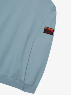 OUTDOOR WOVEN PATCH OVER FIT SWEATSHIRT