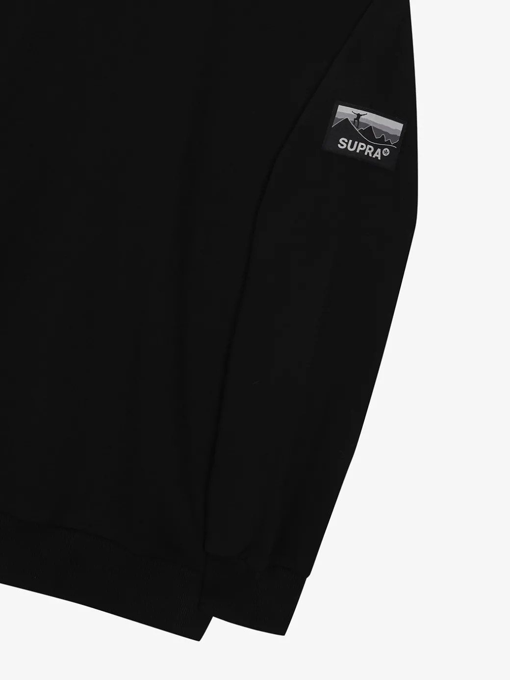 OUTDOOR WOVEN PATCH OVER FIT SWEATSHIRT