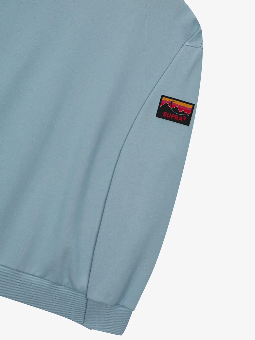 OUTDOOR WOVEN PATCH OVER FIT SWEATSHIRT