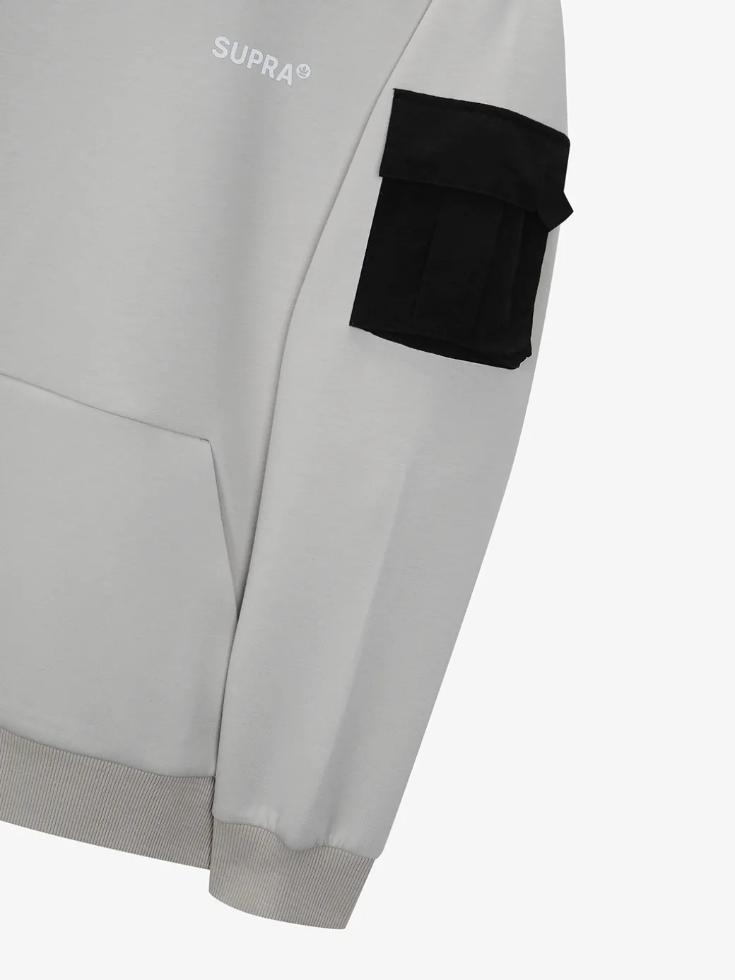 OUTDOOR WOVEN PATCH OVER FIT HOODIE