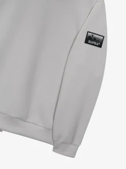OUTDOOR WOVEN PATCH OVER FIT HOOD ZIP-UP