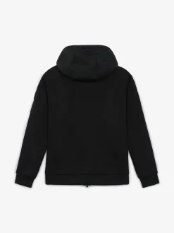 OUTDOOR WOVEN PATCH OVER FIT HOOD ZIP-UP