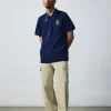 Pocket BAYC Graphic Semi-wide Woven Pants