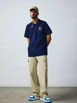 Pocket BAYC Graphic Semi-wide Woven Pants