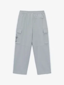 Pocket BAYC Graphic Semi-wide Woven Pants
