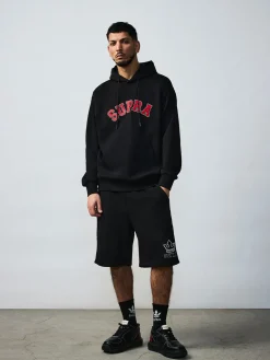 VARSITY ARCH LOGO HOODIE