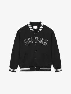 VARSITY ARCH LOGO JERSEY VARSITY JACKET