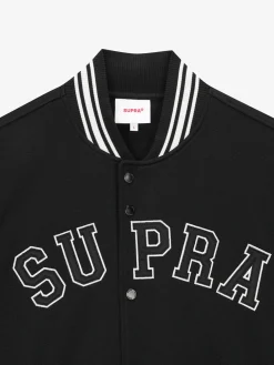 VARSITY ARCH LOGO JERSEY VARSITY JACKET