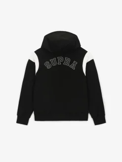 VARSITY ARCH LOGO ZIP UP HOODIE