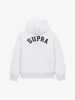 VARSITY ARCH LOGO ZIP UP HOODIE
