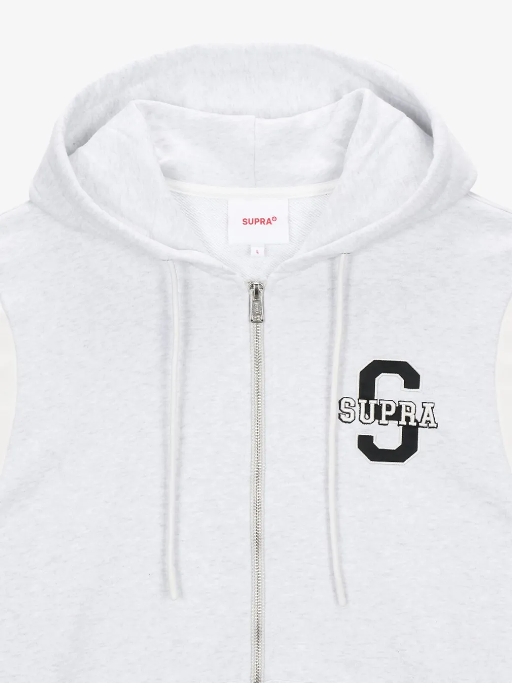VARSITY ARCH LOGO ZIP UP HOODIE