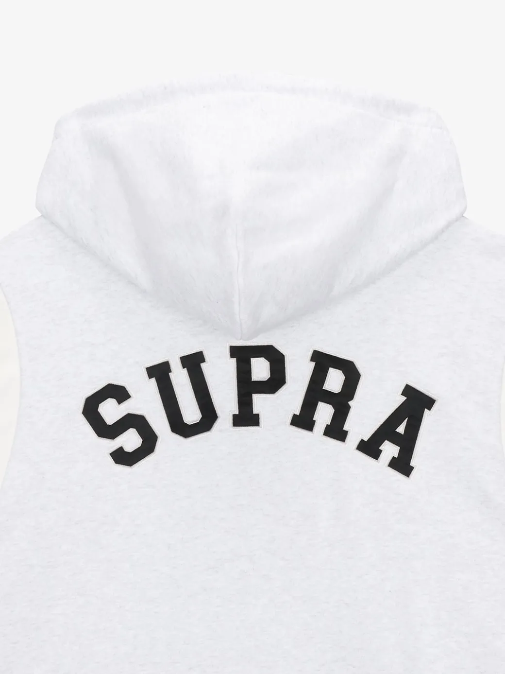 VARSITY ARCH LOGO ZIP UP HOODIE