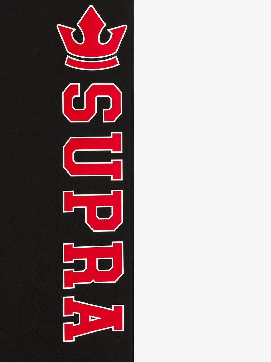 VARSITY BIG LETTERING SEMI WIDE PANTS