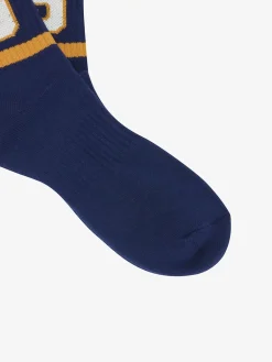 VARSITY DOUBLE STRIPE LOGO SOCKS