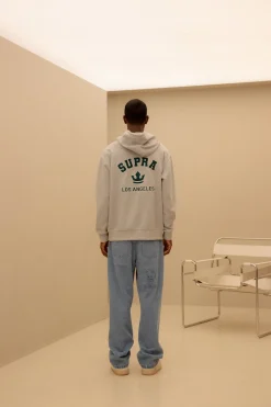 VARSITY OVER FIT HOODIE