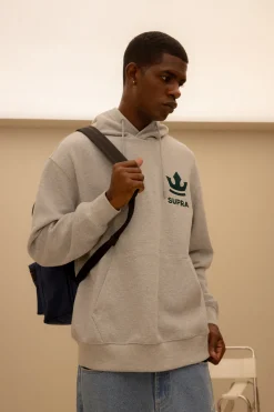 VARSITY OVER FIT HOODIE
