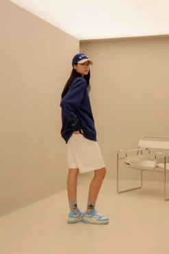 VARSITY OVER FIT SWEATSHRIT