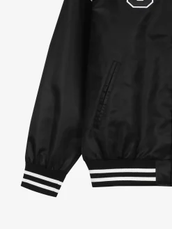 VARSITY SHOULDER BLOCK NYLON VARSITY JACKET