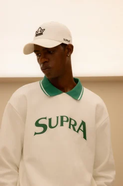 VARSITY STRUCTURED CROWN LOGO CAP