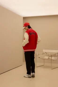 VARSITY UNSTRUCTURED COLOR BLOCK CAP