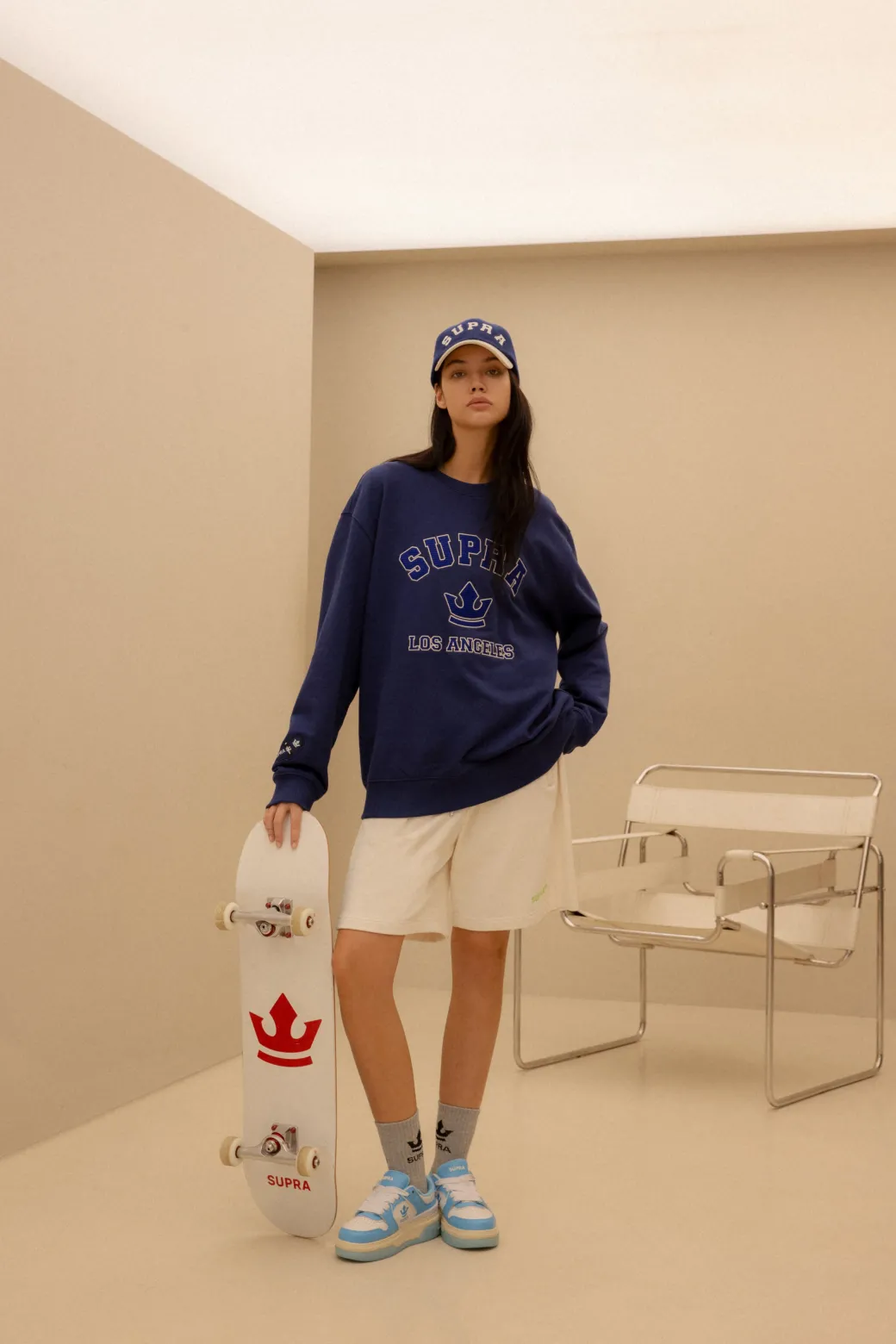VARSITY UNSTRUCTURED COLOR BLOCK CAP