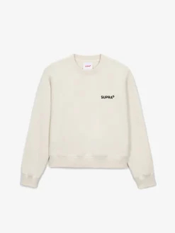 WOMENS ESSENTIAL CROP SWEATSHIRT