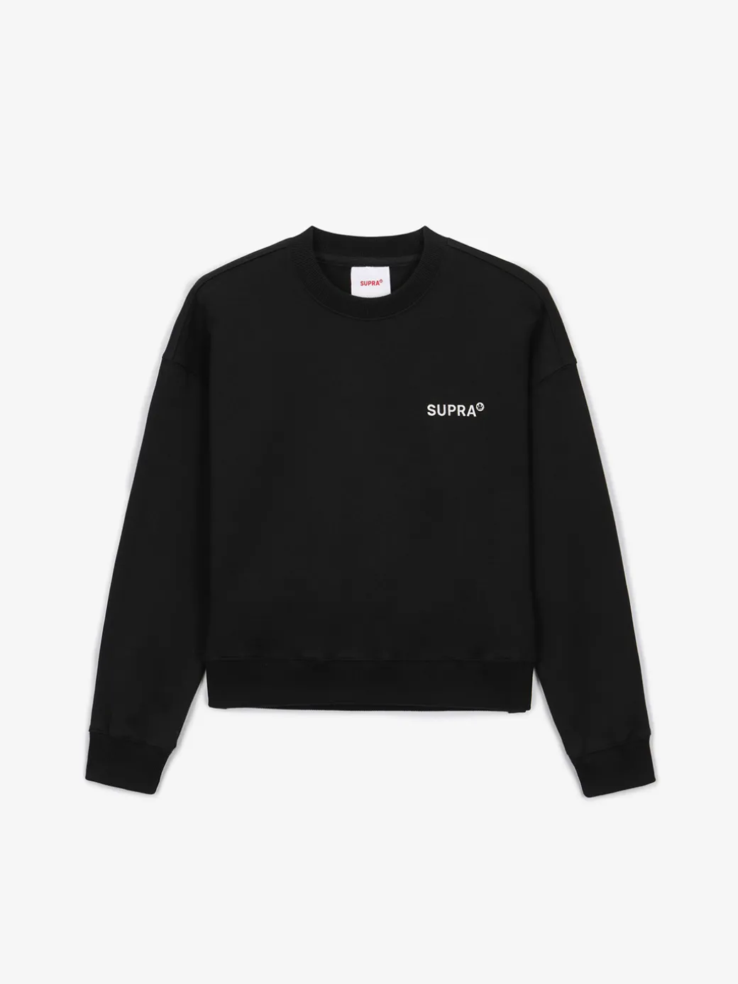 WOMENS ESSENTIAL CROP SWEATSHIRT