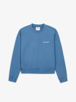 WOMENS ESSENTIAL CROP SWEATSHIRT
